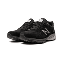 New Balance 990v4 MiUSA Black Silver - Unmatched Kicks - sneaker shoes