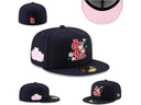 New Era 59Fifty MLB Boston Red Sox Side Patch Bloom Fitted Hat - Unmatched Kicks - new era caps