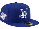 New Era LA Dodgers Bloom Fitted Blue - Unmatched Kicks - new era caps