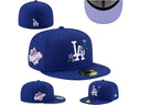 New Era LA Dodgers Bloom Fitted Blue - Unmatched Kicks - new era caps