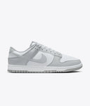 NIKE DUNK LOW RETRO WHITE/LIGHT SMOKE GREY-WHITE
