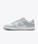 NIKE DUNK LOW RETRO WHITE/LIGHT SMOKE GREY-WHITE