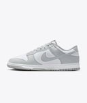 NIKE DUNK LOW RETRO WHITE/LIGHT SMOKE GREY-WHITE - Unmatched Kicks-Dunks