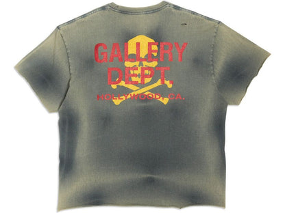 GALLERY DEPT. ZIP T-SHIRT VINTAGE BLACK