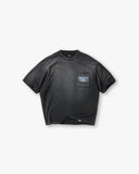 Nothing Faster T-Shirt - Stained Black - Unmatched Kicks - REPRESENT
