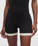 Nulu™ Strappy Halterneck Bodysuit Black/Light Ivory - Unmatched Kicks-LULULEMON