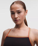 Nulux Side-Stripe Tank Top with Pocket Light Support, B/C Cup Black/Sand/White/Cherry Ember - Unmatched Kicks-LULULEMON