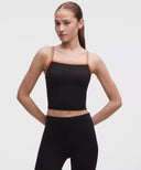 Nulux Side-Stripe Tank Top with Pocket Light Support, B/C Cup Black/Sand/White/Cherry Ember - Unmatched Kicks-LULULEMON