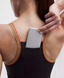 Nulux Side-Stripe Tank Top with Pocket Light Support, B/C Cup Black/Sand/White/Cherry Ember - Unmatched Kicks-LULULEMON