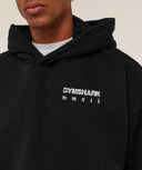 Numerals Hoodie oversized fit Black - Unmatched Kicks - GYMSHARK
