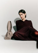 Numéro Neuf East West - Taupe Grainé - Unmatched Kicks - Handbags