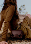 Numéro Un Nano - Bordeaux Grainé - Unmatched Kicks - Handbags