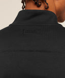 Off Duty 1/4 Zip regular Black - Unmatched Kicks - GYMSHARK