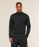 Off Duty 1/4 Zip regular Black - Unmatched Kicks - GYMSHARK