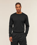 Off Duty Long Sleeve T-Shirt regular Black - Unmatched Kicks - GYMSHARK