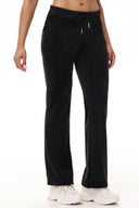 OG Big Bling Velour Track Pants Liquorice - Unmatched Kicks - Juicy Couture