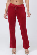 OG Big Bling Velour Track Pants Red Carpet - Unmatched Kicks - Juicy Couture