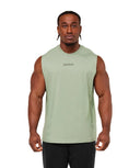 Olde English Tank oversized fit GS Haze Green - Unmatched Kicks - GYMSHARK