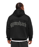 Olde English Zip Up Hoodie oversized fit Black - Unmatched Kicks - GYMSHARK
