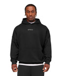 Olde English Zip Up Hoodie oversized fit Black - Unmatched Kicks - GYMSHARK
