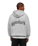 Olde English Zip Up Hoodie oversized fit Bros Soft Grey Marl - Unmatched Kicks - GYMSHARK