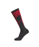 Onyx Lifting Socks Black/ Carmine Red - Unmatched Kicks - Gymshark Accessories
