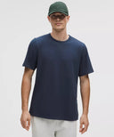 Organic Cotton Classic-Fit T-Shirt Club Blue - Unmatched Kicks-LULULEMON