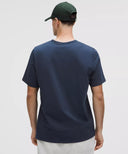 Organic Cotton Classic-Fit T-Shirt Club Blue - Unmatched Kicks-LULULEMON
