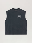 Palm Leaf Distressed Tank - Unmatched Kicks - GYMSHARK