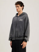 Palm Leaf Loose Zip Hoodie - Unmatched Kicks - Palm Angeles