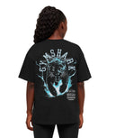 Panther Graphic T-Shirt oversized fit GS Black - Unmatched Kicks - GYMSHARK
