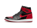 PATENT BRED HIGHS - Unmatched Kicks - Jordans
