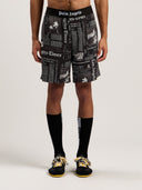 PaxLaTimes Drawstring Shorts - Unmatched Kicks - Palm Angeles