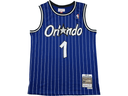 Penny Hardaway 90’s Orlando Magic Pinstriped Jersey - Unmatched Kicks - jersey