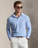 Performance Polo - Collar Sweater Office Blue - Unmatched Kicks - ralph lauren