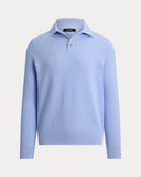 Performance Polo - Collar Sweater Office Blue - Unmatched Kicks - ralph lauren