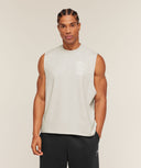 Performance Tank boxy fit Tinted White - Unmatched Kicks-GYMSHARK