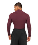 Physique Long Sleeve T-Shirt muscle fit GS Impact Burgundy/GS Cherry Purple - Unmatched Kicks - GYMSHARK