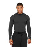 Physique Long Sleeve T-Shirt muscle fit GS Onyx Grey/GS Black - Unmatched Kicks - GYMSHARK