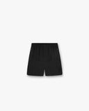 Piped Track Short - Jet Black - Unmatched Kicks - Shorts