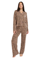 Plush 3 - Piece PJ Set Leopard - Unmatched Kicks - Juicy Couture
