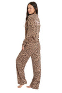Plush 3 - Piece PJ Set Leopard - Unmatched Kicks - Juicy Couture