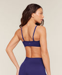 Poise Light Support Seamless Sports Bra light support Indigo Purple - Unmatched Kicks - GYMSHARK