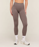 Poise Seamless Leggings regular Cool Brown - Unmatched Kicks - GYMSHARK