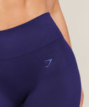 Poise Seamless Leggings regular Indigo Purple - Unmatched Kicks - GYMSHARK