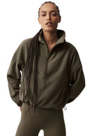 Polar Fleece Retreat Cover Up - Olive Tree - Unmatched Kicks - ALO