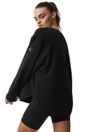 Polar Fleece Take Note Jacket - Black - Unmatched Kicks - ALO