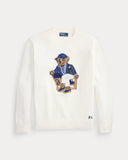 Polo Bear Cotton Sweater Deckwash White - Unmatched Kicks - ralph lauren