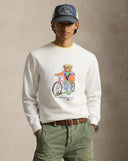 Polo Bear Fleece Sweatshirt White Summer Bear - Unmatched Kicks - ralph lauren