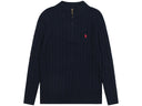 Polo Ralph Lauren Cable Knit Sweater Navy - Unmatched Kicks - ralph lauren